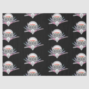 Plague Doctor Spooky Whimsical Halloween Tissue Paper
