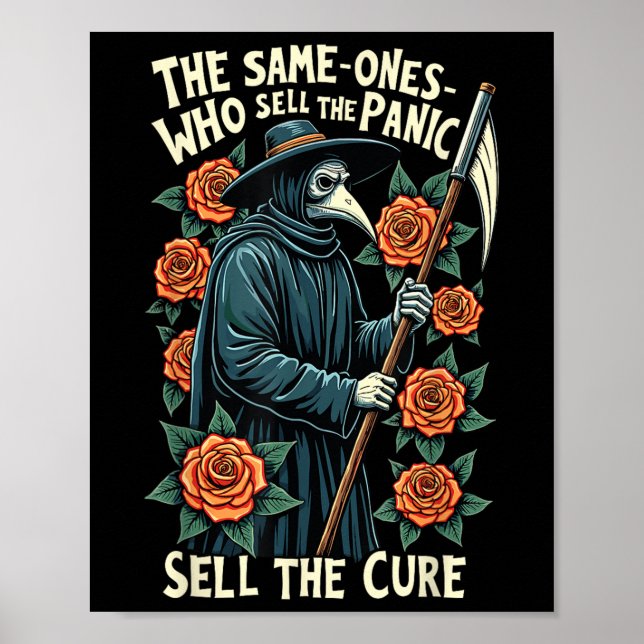 Plague Doctor The Same One Who Sells The Panic Sel Poster (Front)
