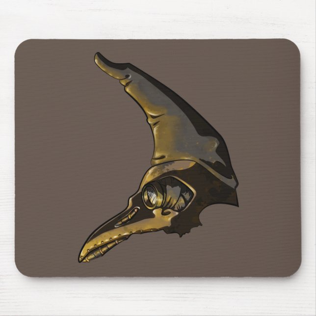 Plague Mask Mouse Pad (Front)