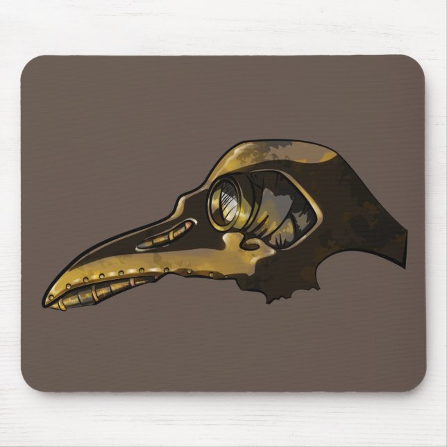 Plague Mask Mouse Pad (Front)