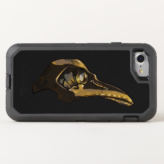 Plague Mask Otterbox iPhone Case (Back Horizontal)