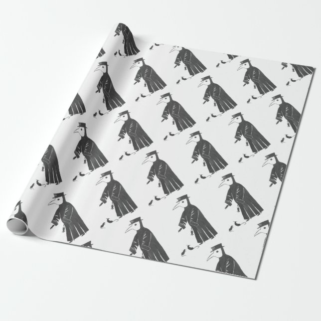 Plague Spirit Wrapping Paper (Unrolled)