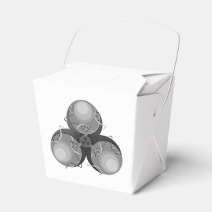Plague Virus Biohazard Favor Boxes