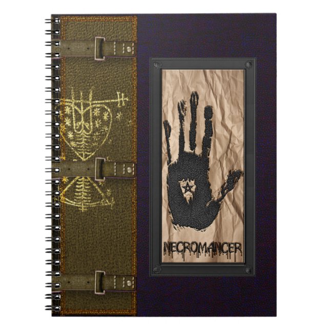 Plagued Grimoires of Necromancy & Curses V Notebook (Front)