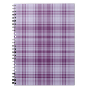 Plaid 1 - Purple Notebook
