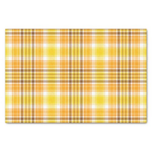 Plaid Autumn Tissue Paper