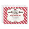 Plaid BBQ Pig Invitation