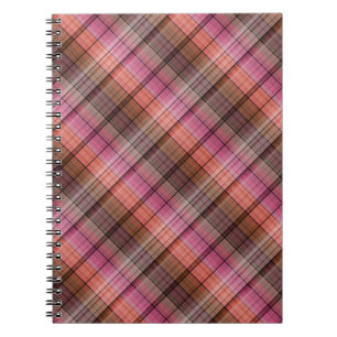Plaid, beautiful plaid notebook