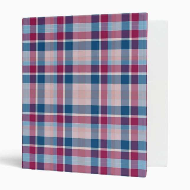 Plaid Binder (Front/Inside)
