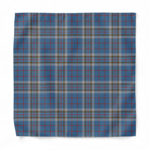 Plaid Blue Clan Thompson Classic Tartan Bandana