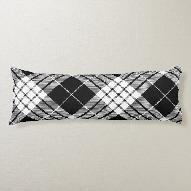Plaid Body Pillow (Front)