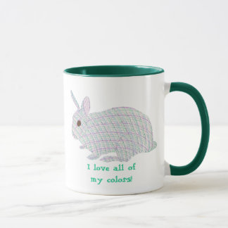 Plaid Bunny,  I love all of my colors, mugs