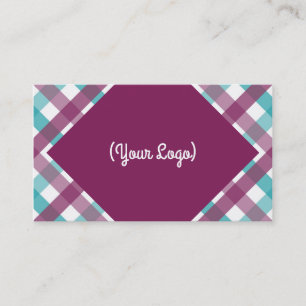Plaid Business, 3.5" x 2.0", 100 pack Business Card