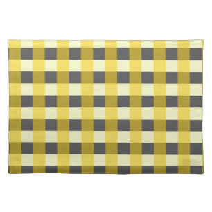 PLAID CHECK CLOTH PLACEMAT