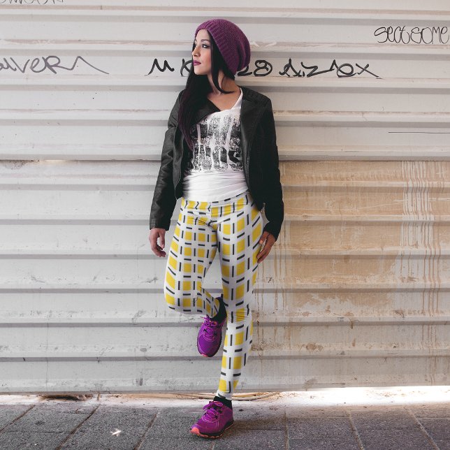 Plaid Checkered Leggings (Creator Uploaded)