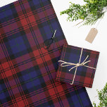 Plaid Christmas Holiday Tartan Wrapping Paper<br><div class="desc">Bring in some holiday cheer with your love for tartans with this cute Clan MacLachlan plaid graphic featuring a purple and red pattern. The perfect finishing touch to any gift for your gifting needs</div>