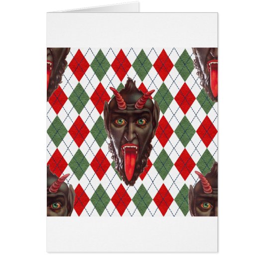 plaid christmas krampus (Front)