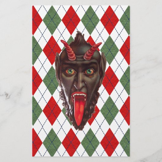 plaid christmas krampus (Front)