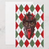 plaid christmas krampus (Front/Back)