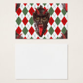 plaid christmas krampus (Front & Back)