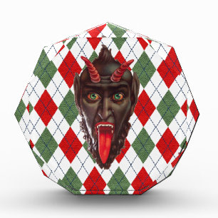plaid christmas krampus award