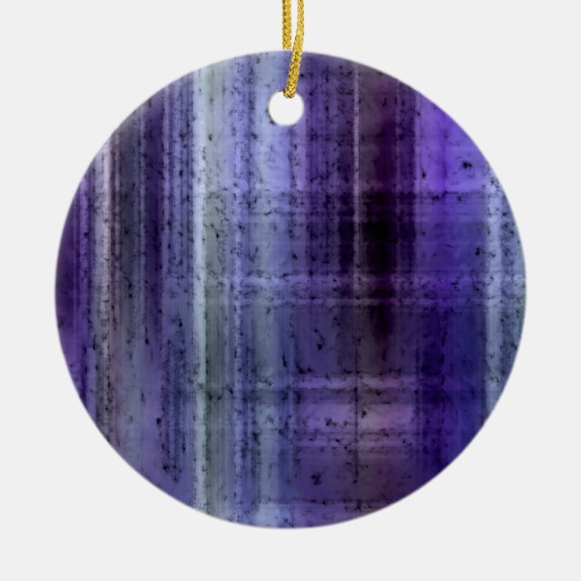 Plaid Christmas Ornament (Front)
