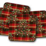 Plaid Christmas Tree | Christmas Cork Coaster Set<br><div class="desc">Plaid Christmas Tree | Christmas Cork Coaster Set - #christmastree,  #christmas,  #santahat,  #plaid,  #christmascoasters,  christmasdrinkcoaster,  #blue,  #santa,  #santaclaus,  #christmas,  #christmascoasterset,  #holidaycoasters</div>