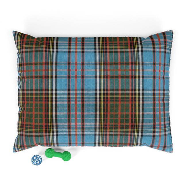 Plaid Clan Anderson Check Tartan Pet Bed (Creator Uploaded)