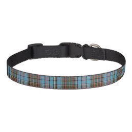 Plaid Clan Anderson Tartan Pattern Pet Collar