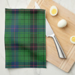 Plaid Clan Davidson Blue Green Black Check Tartan Kitchen Towel<br><div class="desc">Add a classic and traditional touch to your swing with this plaid Clan Davidson tartan green blue and black check kitchen towel for your housewarming party or to match your latest tartan indoor decor. Makes a great gift for any tartan lover or as a treat to yourself. Combine your new...</div>