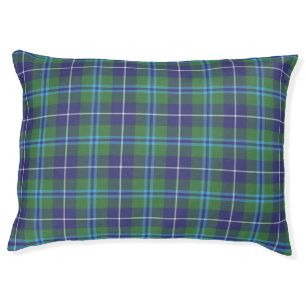 Plaid Clan Douglas Tartan Pet Bed