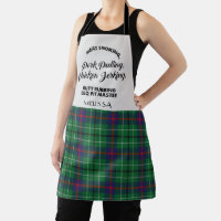 Plaid Clan Duncan Green Checkered Tartan Kitchen