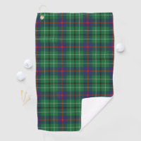 Plaid Clan Duncan Tartan Pattern Green Red Black