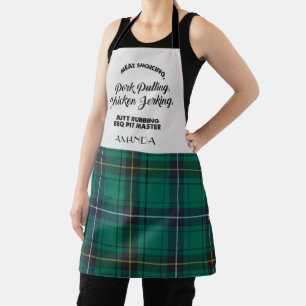 Plaid Clan Henderson Checkered Tartan Apron