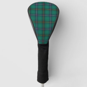 Plaid Clan Henderson Green Check Tartan Golf Head Cover
