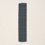 Plaid Clan MacKenzie Green Purple Tartan Scarf<br><div class="desc">Add a classic and traditional touch to your outfit with this plaid Clan MacKenzie tartan purple green check scarf. Makes a great gift or as a treat to yourself. Match it with your latest wardrobe while maintaining a great family tradition Combine your new scarf with with our matching face covering...</div>