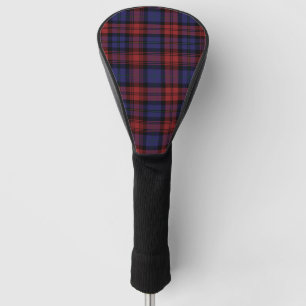 Plaid Clan MacLachlan Purple Red Check Tartan Golf Head Cover