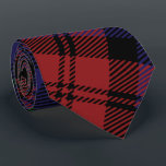 Plaid Clan MacLachlan Purple Red Check Tartan Neck Tie<br><div class="desc">Add a classic and traditional touch to your accessories with this plaid Clan MacLachlan tartan purple red check tie. Makes a great gift or as a treat to yourself. Match this tie with your latest wardrobe while maintaining a great family tradition Combine your new tie with our matching golf head...</div>