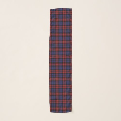 Plaid Clan MacLachlan Red Purple Tartan Scarf