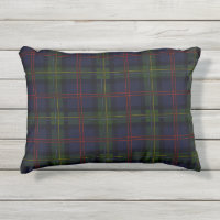 Plaid Clan Malcolm Purple Green Check Tartan