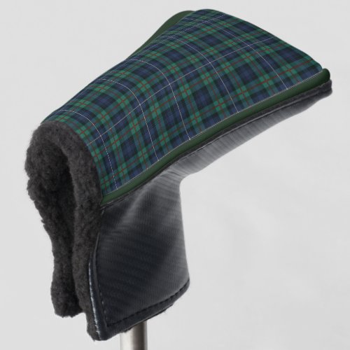 Plaid Clan Robertson Purple Green Check Tartan Golf Head Cover
