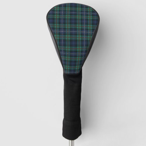 Plaid Clan Robertson Tartan Green Purple Check Golf Head Cover