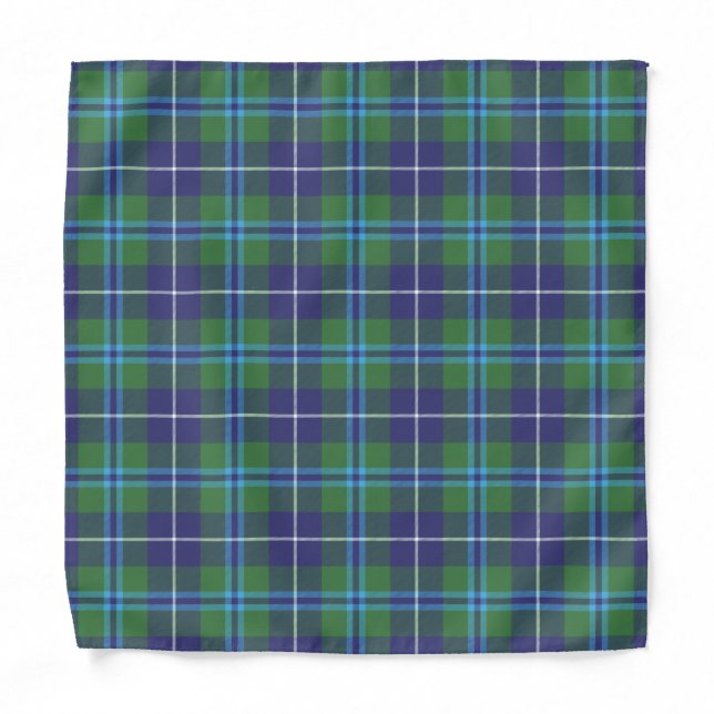 Plaid Classic Douglas Tartan Bandana (Front)
