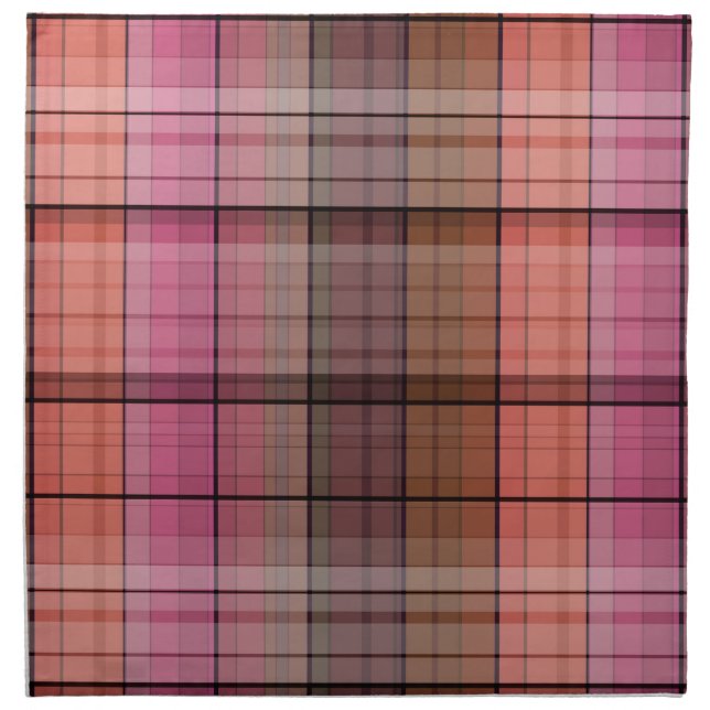 Plaid Cloth Napkin (Front)