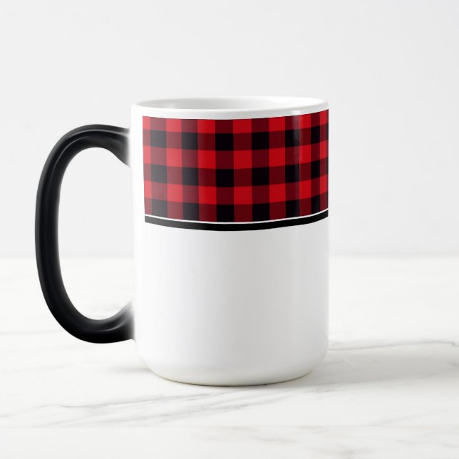 Plaid Coffee Mug (Left)