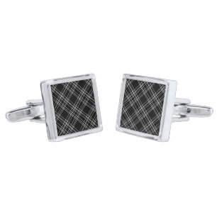 Plaid Cufflinks
