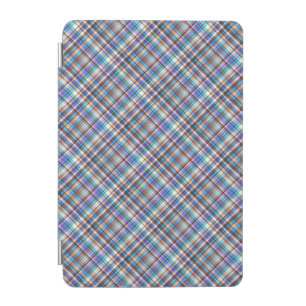Plaid Fabric Checkered Print Pattern-57688 iPad Mini Cover