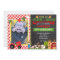 Plaid Farm Tractor Birthday Party Invitation