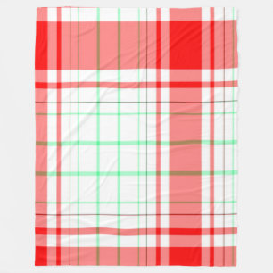 Plaid Fleece Blanket, 60"x80"