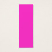 Plaid Geek Girl Design Bookmark (Back)